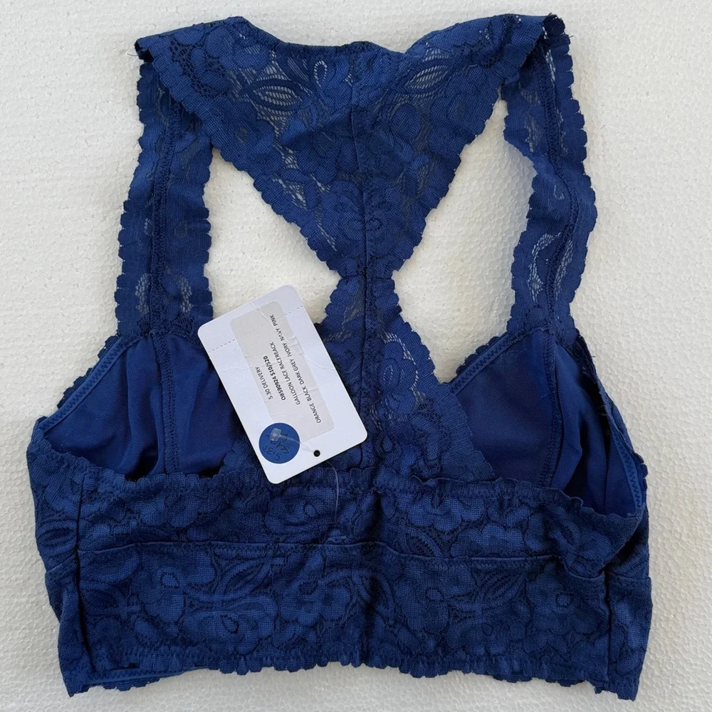 Free People Galloon Lace Racerback Bra
